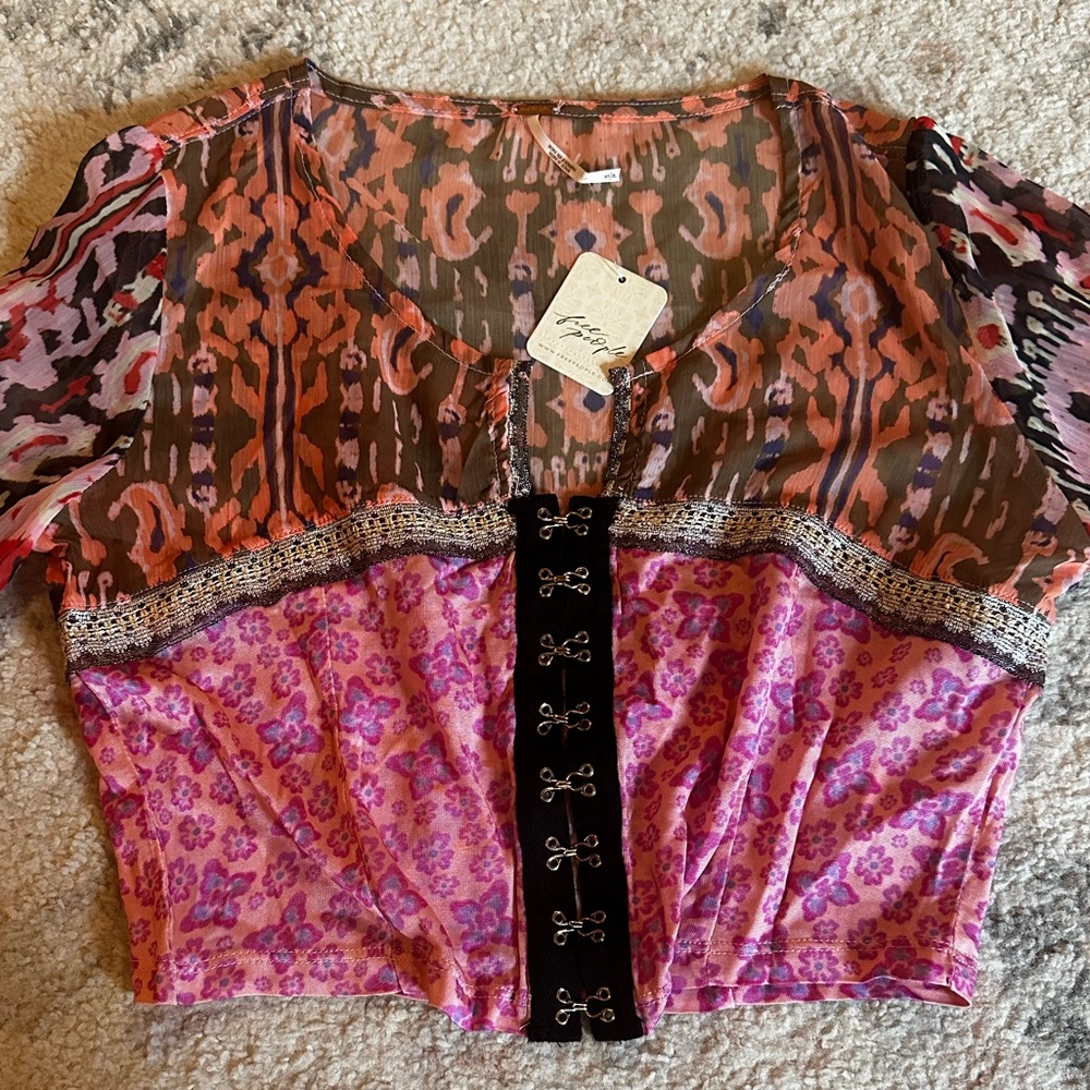 NWT Free People Crop Top